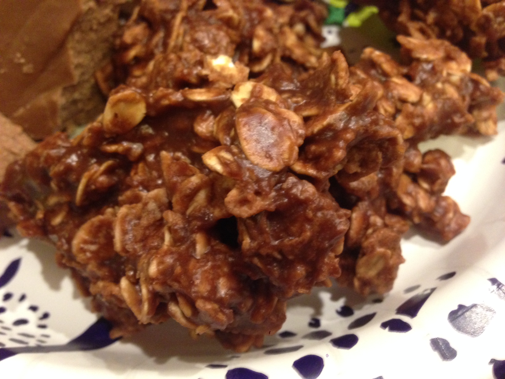 Chocolate Almond Butter No Bake Cookies with E-Z Gel