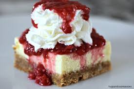 Rasp. Cheesecake bar
