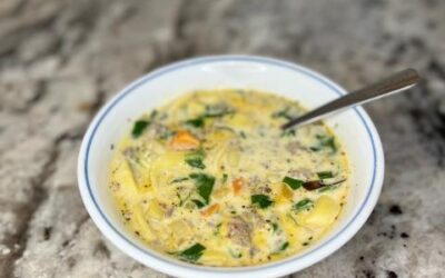 Creamy Tortellini Soup with EZ Gel