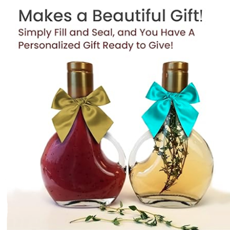 Cornaby's Clear Glass European Styled Bottles - Set of 3 - Image 2