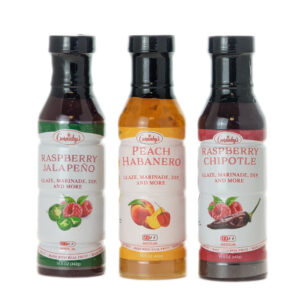 Raspberry Jalapeno Peach Habanero Chipotle 15.5oz Glaze Marinade Dip