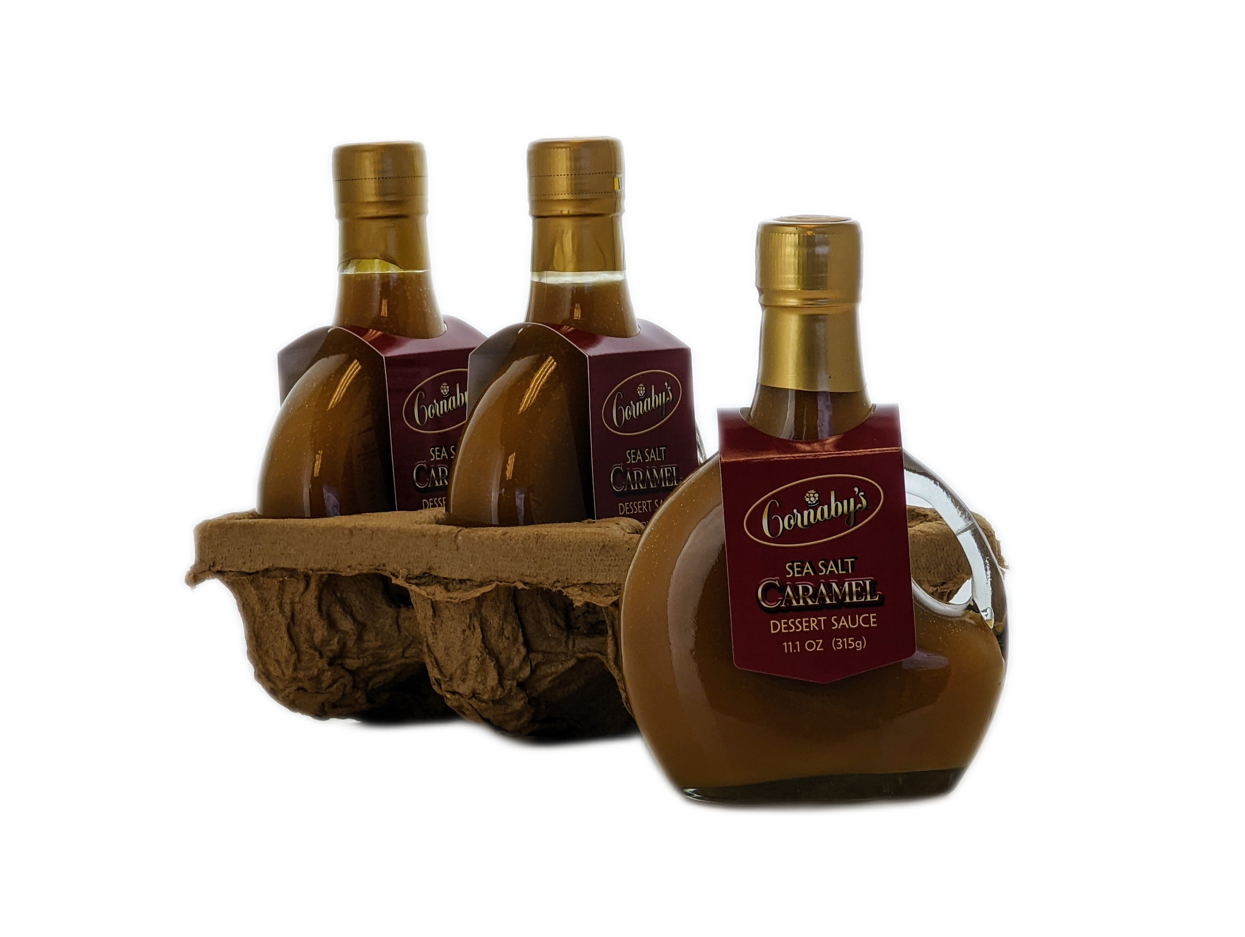 Sea Salt Caramel Dessert Sauce - Set of 3 - Image 2