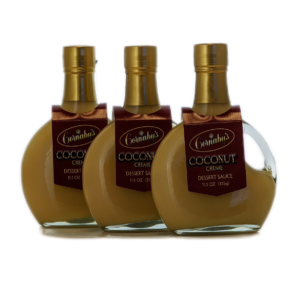 Coconut Dessert Sauce - Set of 3