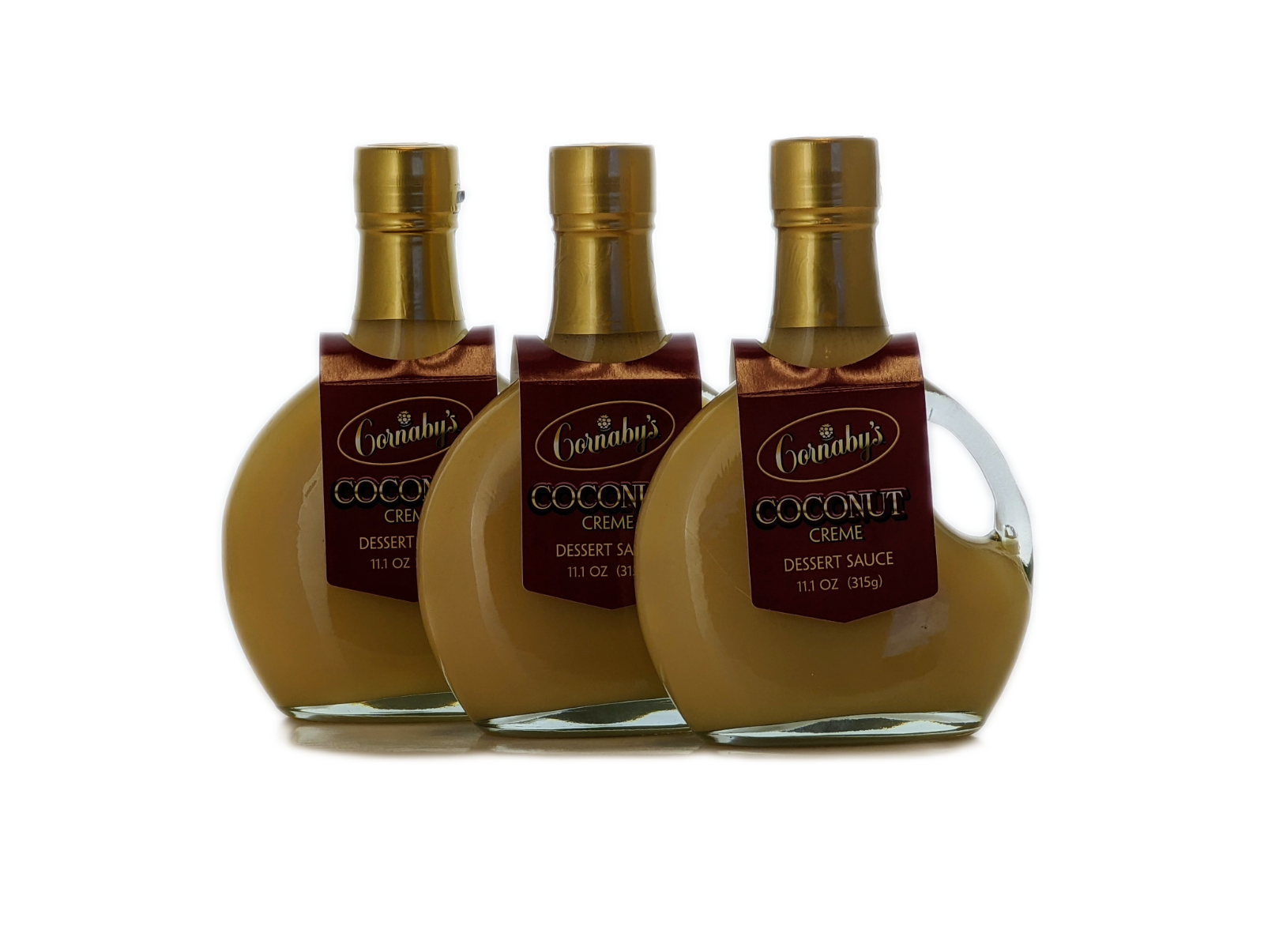 Coconut Dessert Sauce - Set of 3