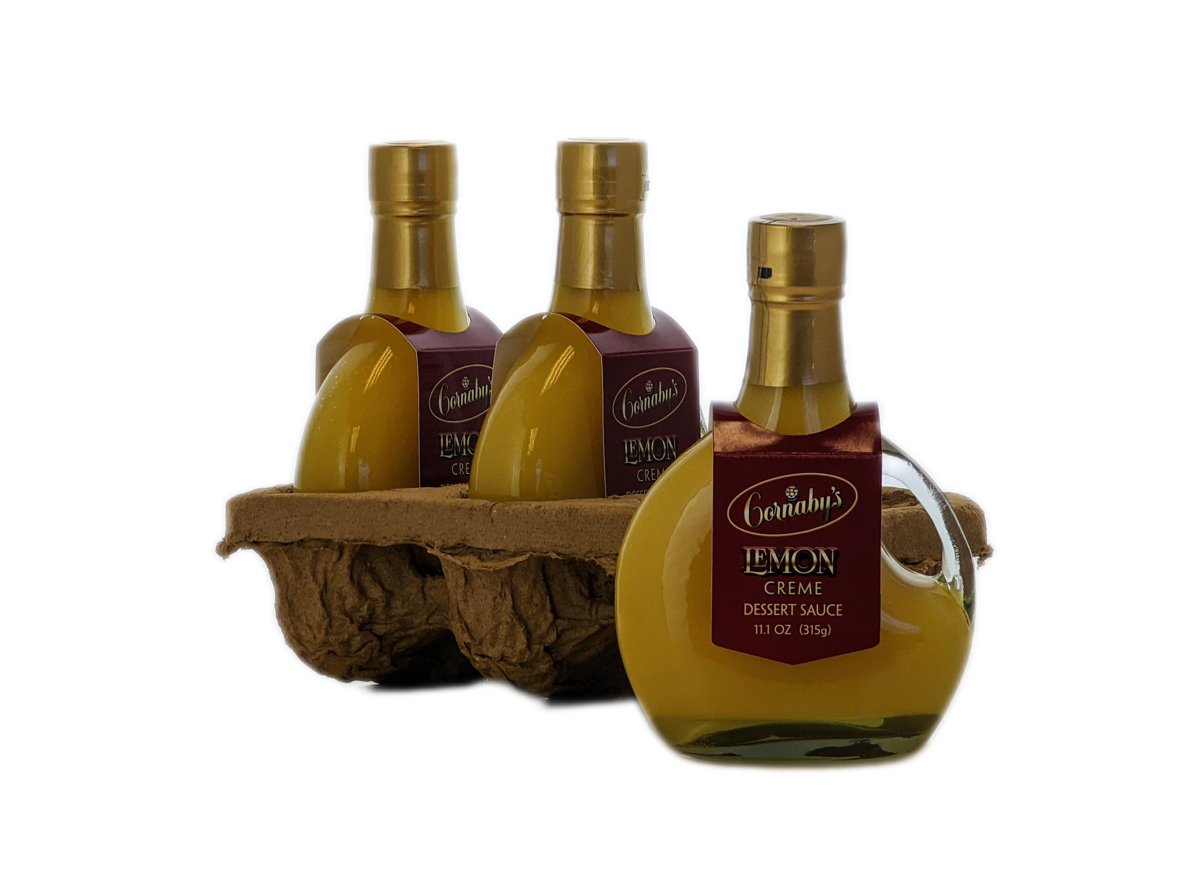 Lemon Cream Dessert Sauce - Set of 3 - Image 2