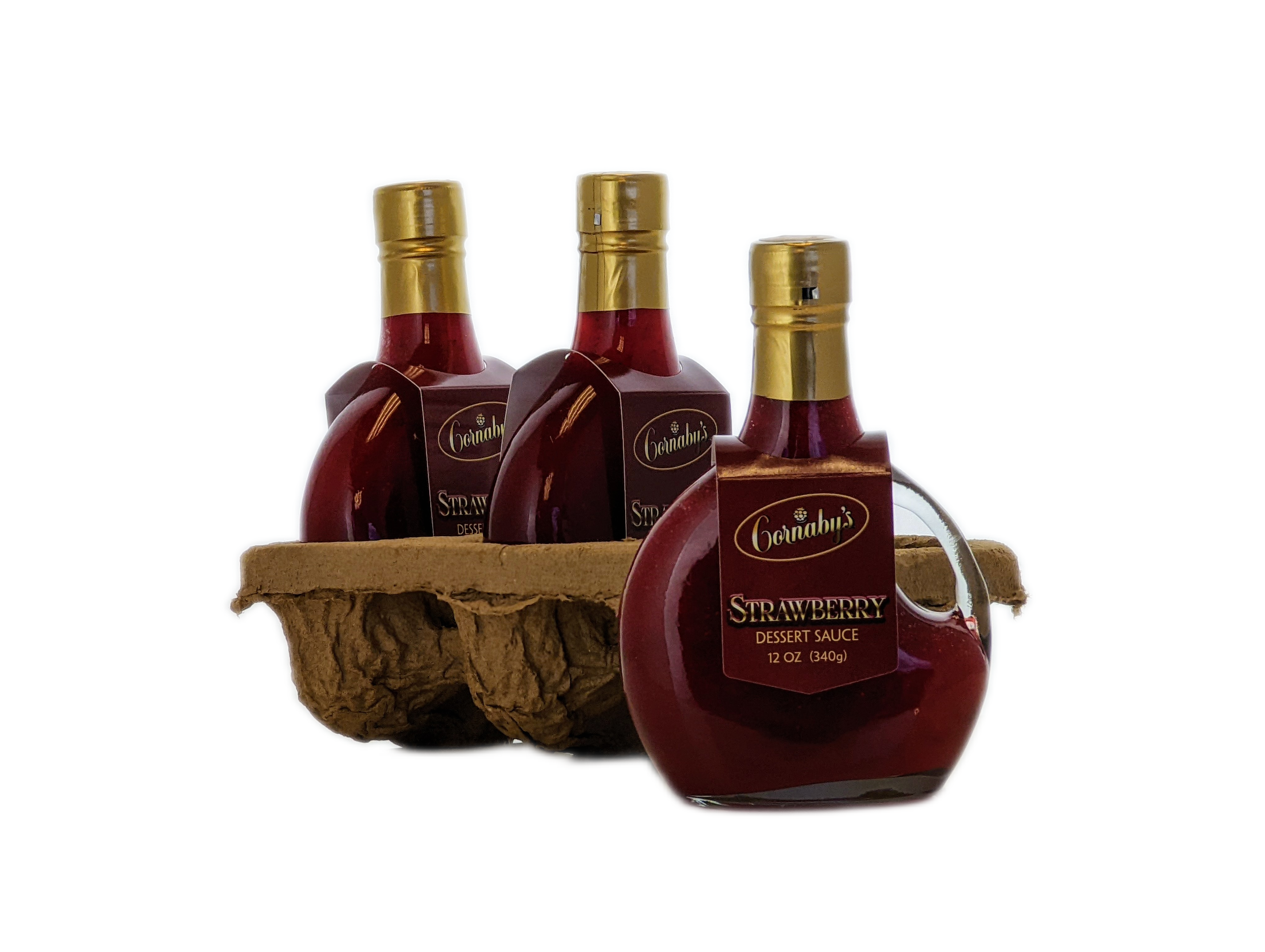 Strawberry Dessert Sauce - Set of 3 - Image 2