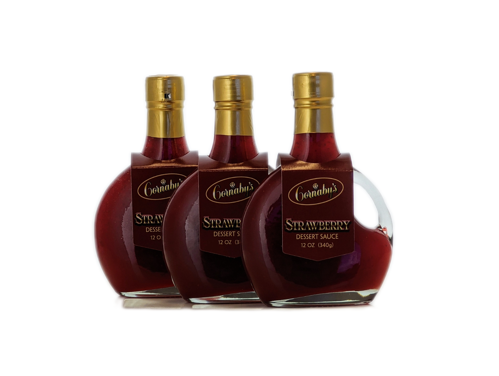 Strawberry Dessert Sauce - Set of 3