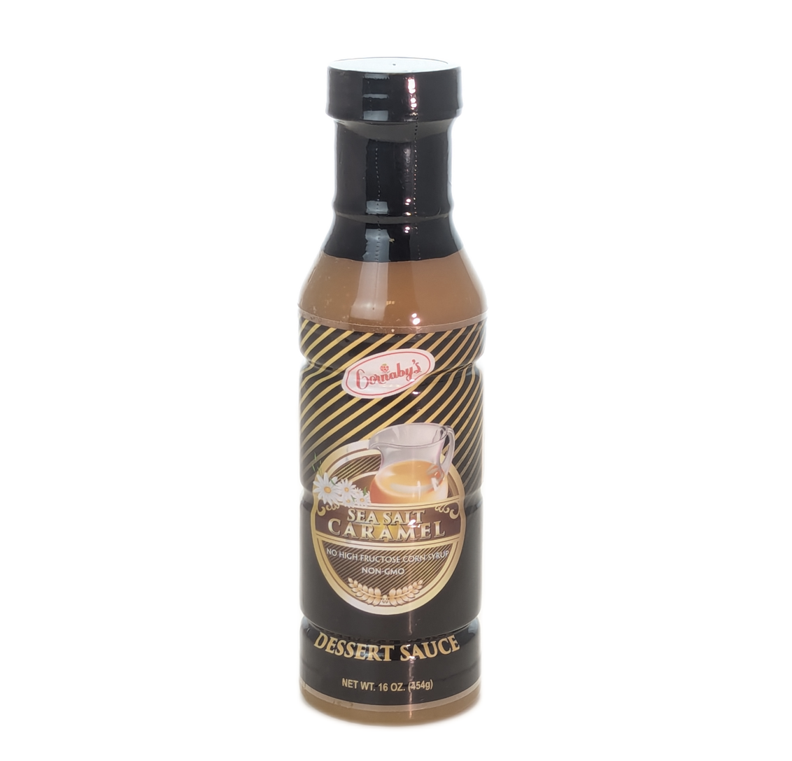 Sea Salt Caramel Dessert Sauce 16 oz
